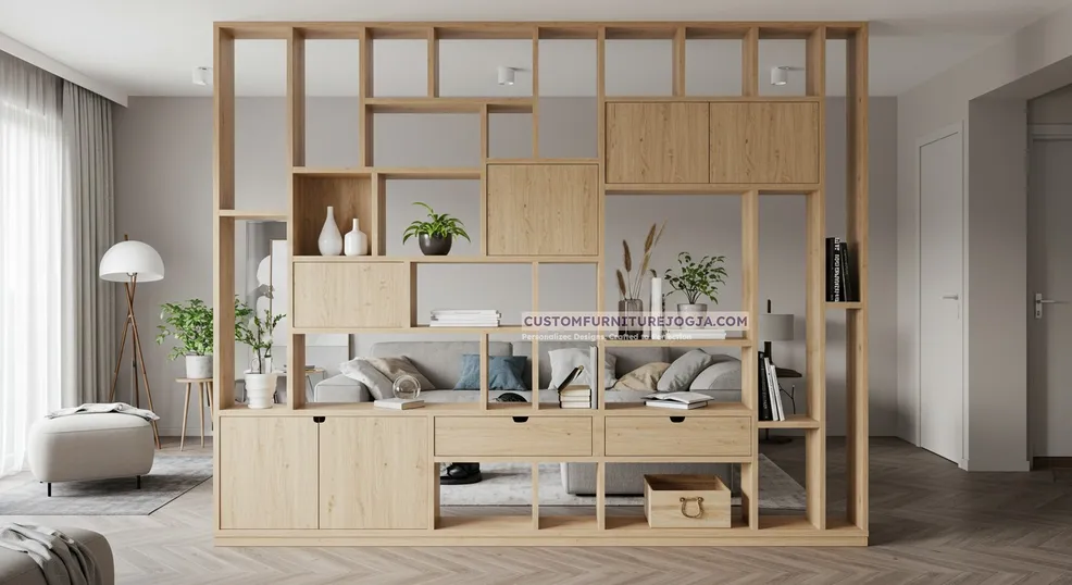 Jasa Pembuatan Rak Partisi Jogja